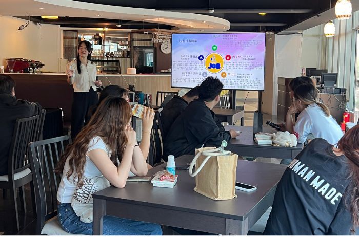 抽卡牌前先進行卡牌對應資訊的基本解說圖片