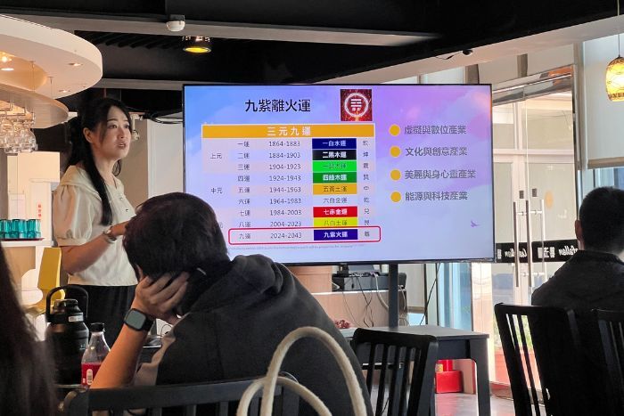 分享對觀光產業前景的期待並給予同學鼓勵圖片