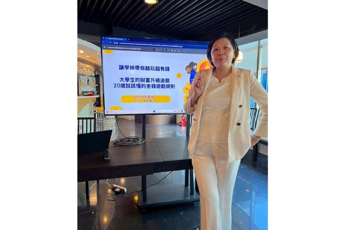 從觀光領域轉戰德商安聯集團，勇影豐富實務經驗的學姊圖片